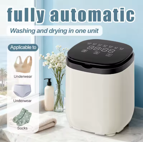 portable Mini Washing Machine | Compact Washer for Apartments, Dorms & Travel